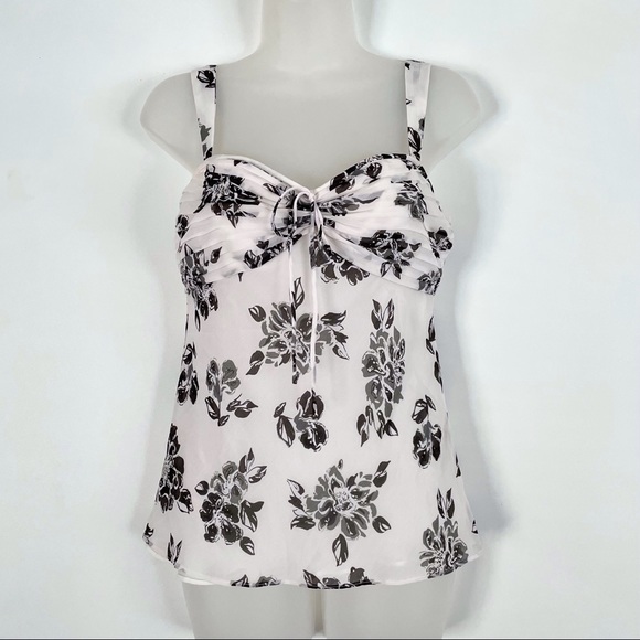 Ann Taylor Tops - Ann Taylor Floral Tank Top